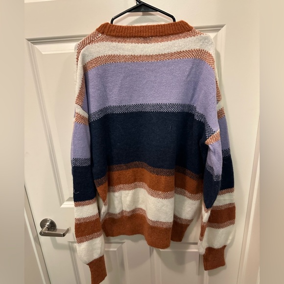Sweaters - Oversized colorful sweater
